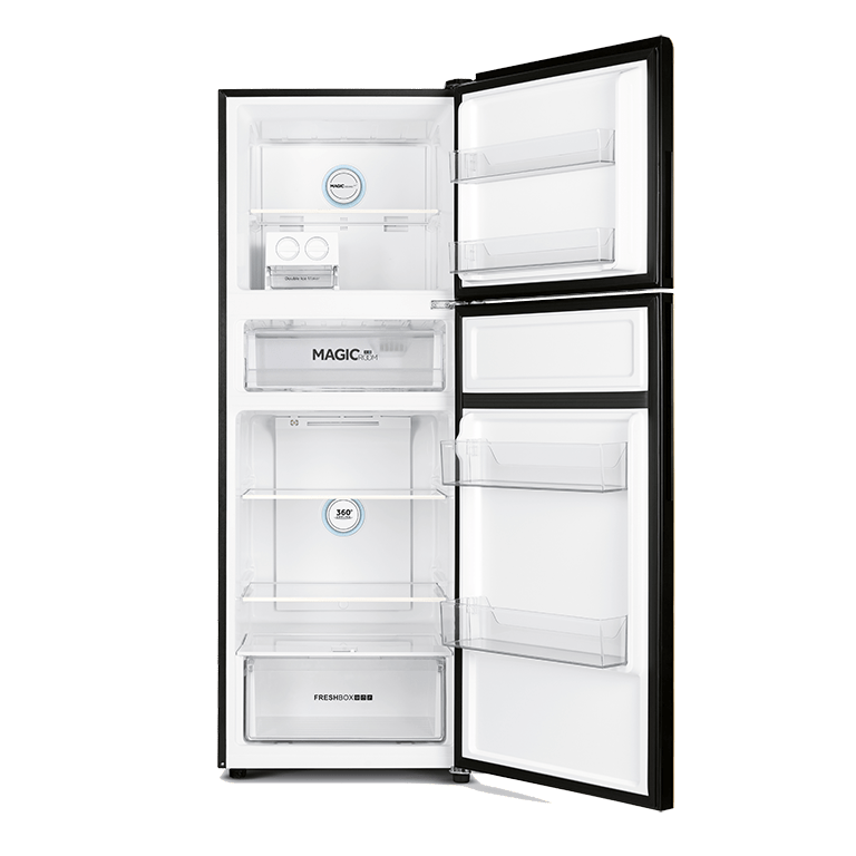 Tủ lạnh Aqua Inverter 312L AQR-T359MA(BS)