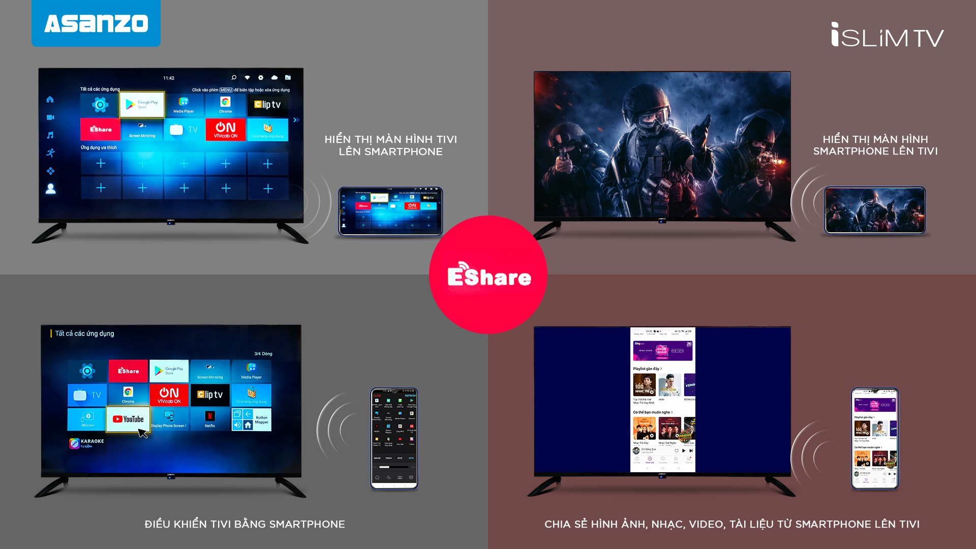 Smart TV iSLIM 43” – 43SL800