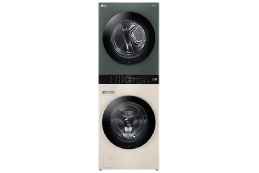Tháp máy giặt cao cấp LG WashTower 21Kg + sấy 16Kg WT2116SHEG