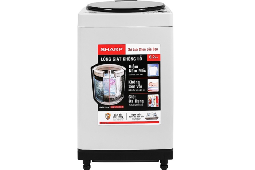 Máy giặt Sharp 8.2Kg ES-W82GV-H
