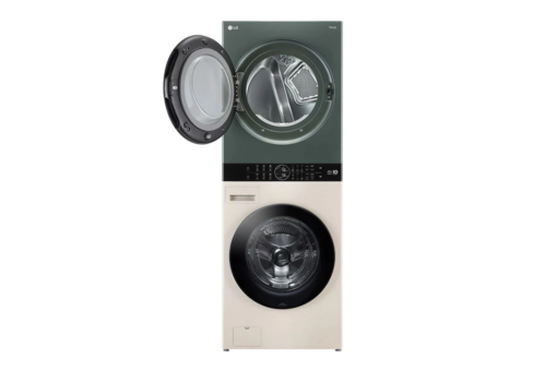 Tháp máy giặt cao cấp LG WashTower 21Kg + sấy 16Kg WT2116SHEG