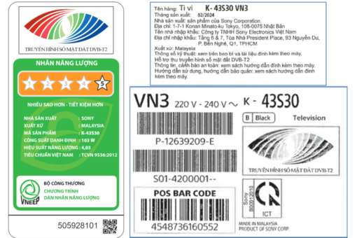 Google Tivi Sony 4K 50 inch K-50S30