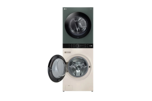 Tháp máy giặt cao cấp LG WashTower 21Kg + sấy 16Kg WT2116SHEG