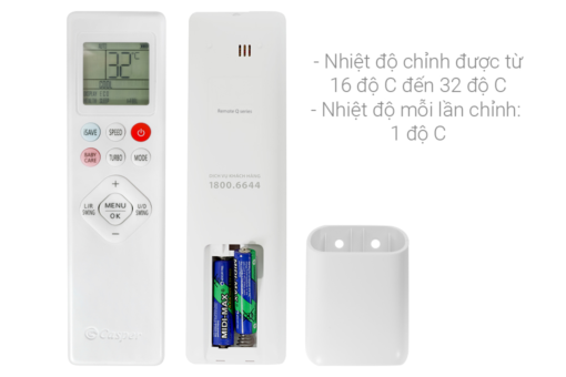 Điều hoà Casper Inverter 1 HP QC-09IS36 9000BTU