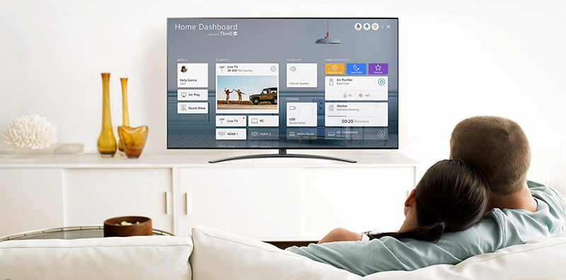 Smart Tivi 4K LG 75 inch 75NANO91TNA NanoCell HDR ThinQ AI