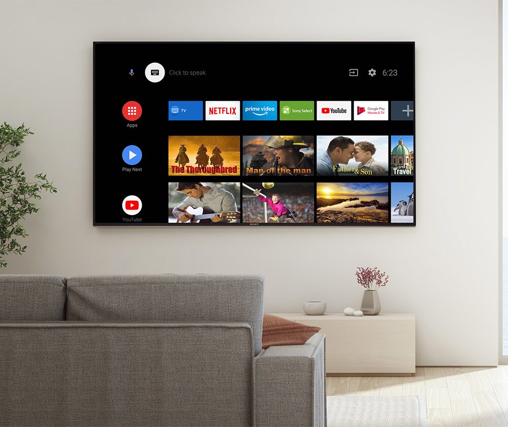 Smart Tivi 4K 49 inch Sony KD-49X8050H HDR Android