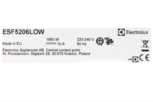 Máy rửa bát độc lập Electrolux 14 bộ ESF5206LOW