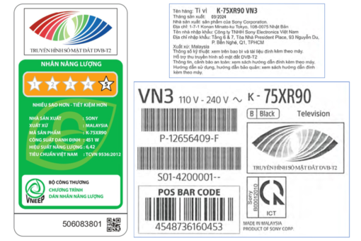 Google Tivi Mini LED Sony 4K 75 inch K-75XR90