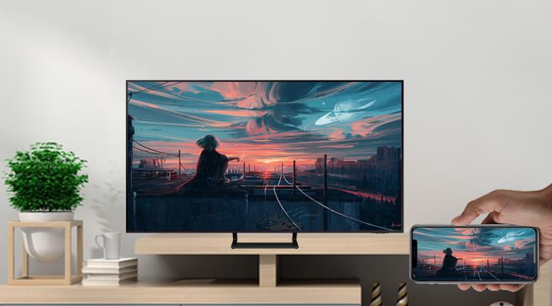 Smart Tivi Samsung 4K 55 inch 55AU9000 Crystal UHD