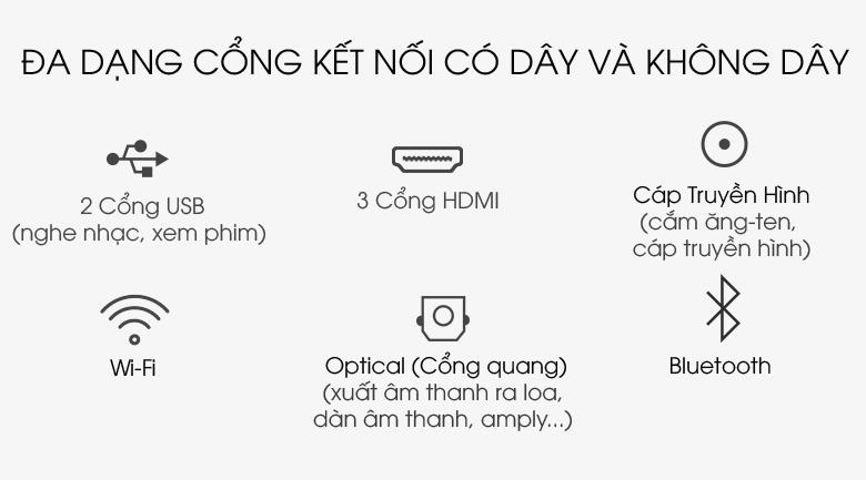 Smart Tivi Samsung 4K 50 inch 50AU8000 Crystal UHD