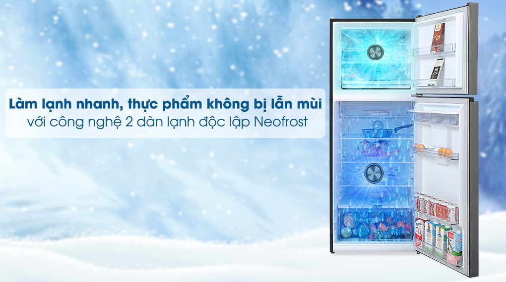 Tủ lạnh Beko Inverter 375 lít RDNT401E50VZDK