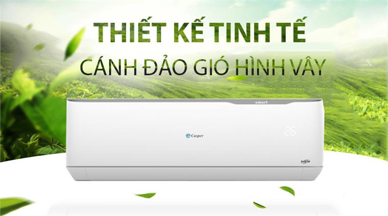 Điều hòa Casper 2 chiều Inverter 18.000BTU GH-18TL32