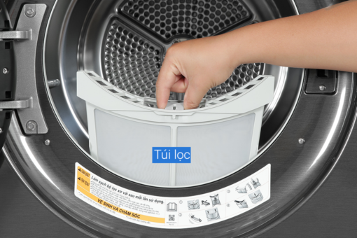 Máy giặt sấy LG Inverter 14 kg WT1410NHB
