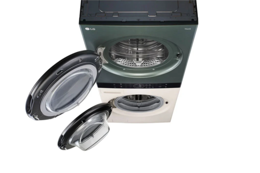 Tháp máy giặt cao cấp LG WashTower 21Kg + sấy 16Kg WT2116SHEG