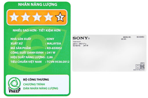 Android Tivi Sony 4K 65 inch KD-65X85J