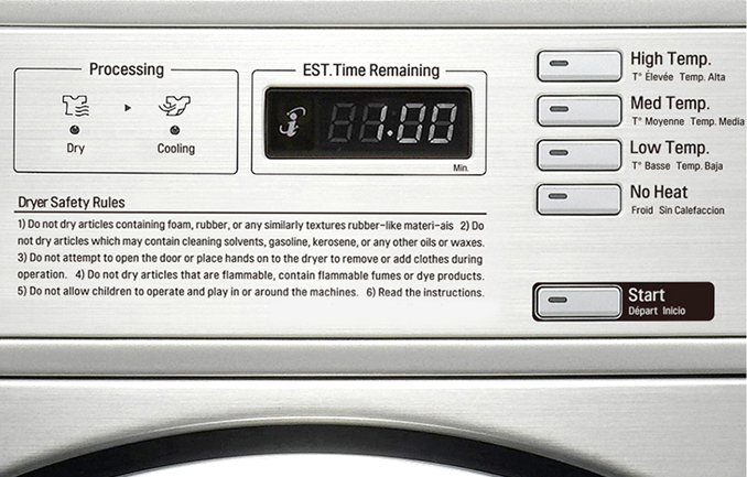 Bộ Máy Giặt Sấy Chuyên Dụng LG Giant-C Giặt 19kg Sấy 19kg