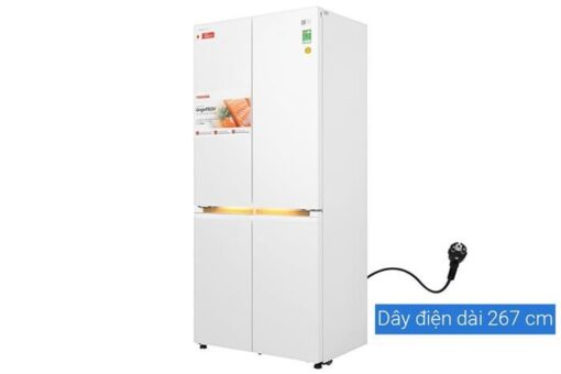 Tủ lạnh Toshiba Inverter 535 lít Japandi Multi Door GR-RF695WI-PGV(67)