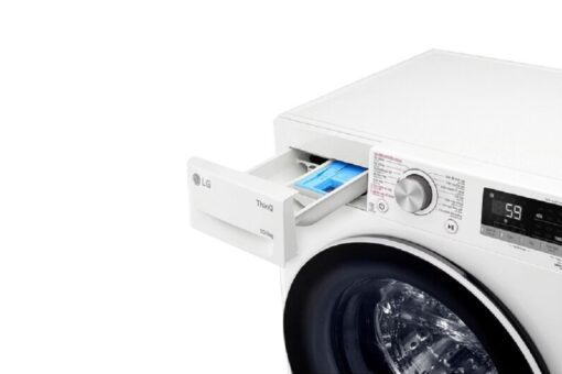 Máy giặt sấy lồng ngang LG AI DD Inverter 10Kg FV1410D4W1