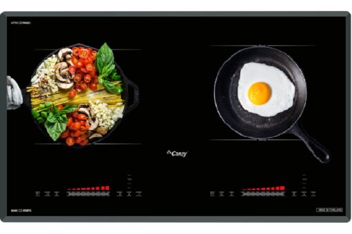 Bếp từ 2 vùng nấu Canzy CZ-88NPSI Inverter kính Ceramic