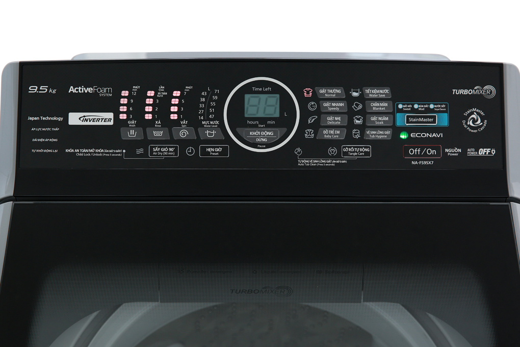 Máy giặt Panasonic Inverter 9.5 Kg NA-FS95X7LRV