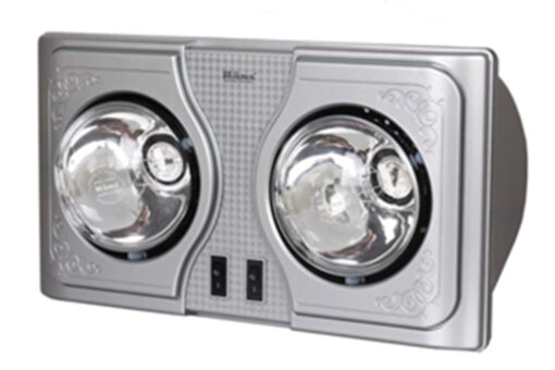 Đèn sưởi nhà tắm Hans 2 bóng H2B 550W