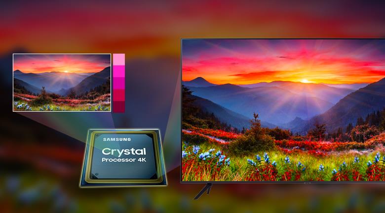 Smart Tivi Samsung 4K 65 inch 65AU7000 UHD