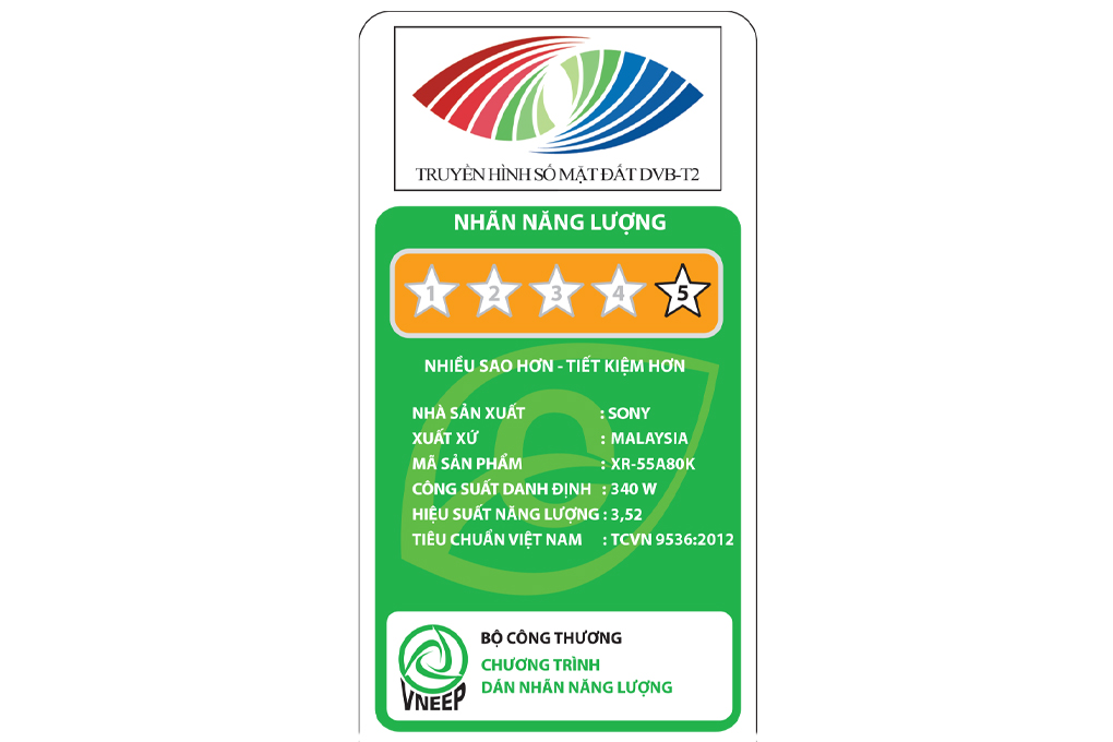 Google Tivi OLED Sony 4K 55 inch XR-55A80K