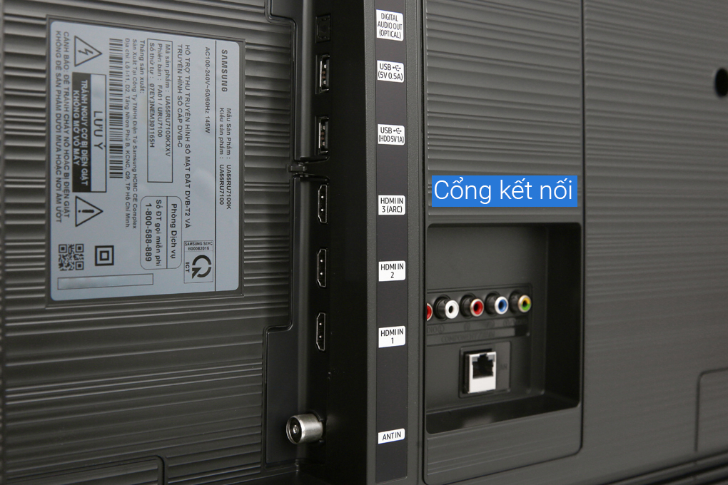 Smart Tivi Samsung 4K 55 inch UA55RU7100