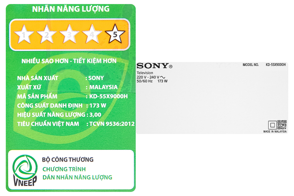 Tivi Sony Android 4K Ultra HD 55inch 55X9000H