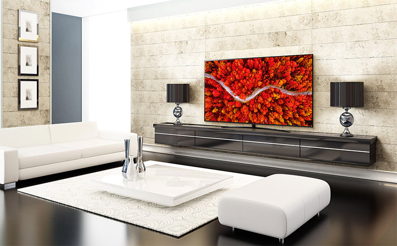Smart Tivi LG 4K 55 inch 55UP8100PTB ThinQ AI