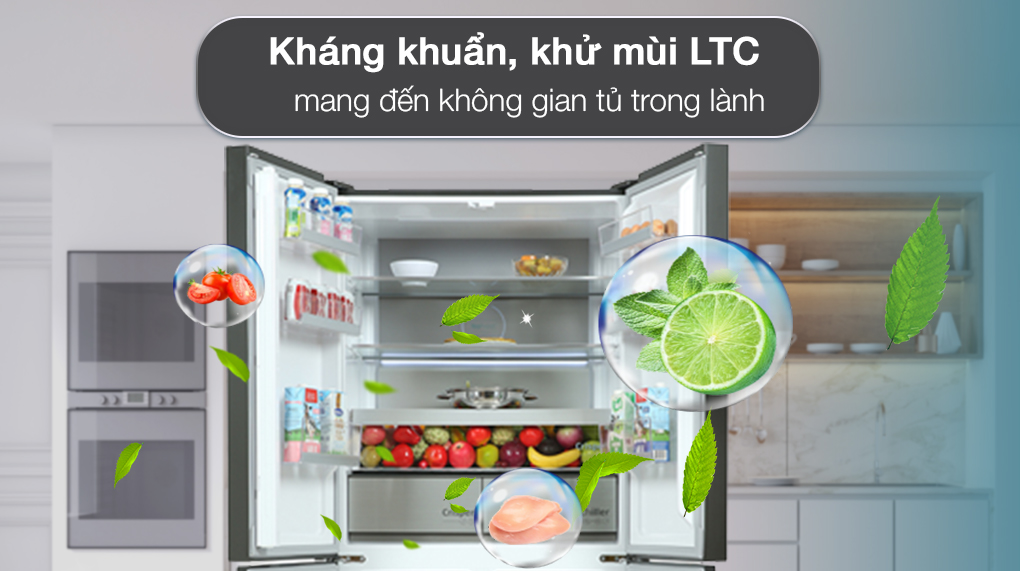 Tủ lạnh Beko Inverter 553 lít GNO51651GBVN