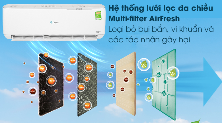 Máy lạnh Casper Inverter 1.5 HP GC-12TL32