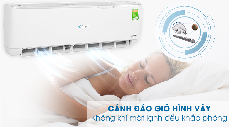 Máy lạnh Casper Inverter 1.5 HP GC-12TL32