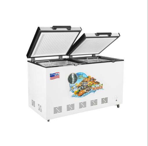 Tủ đông Denver 460 lít AS-850HDI lòng Inox