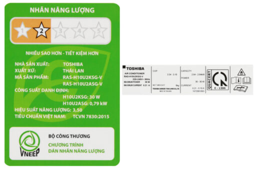 Điều hòa Toshiba Inverter 1 HP RAS-H10U2KSG-V