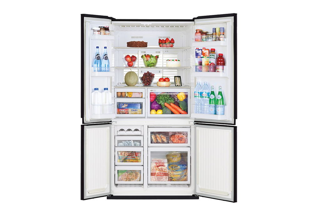 Tủ lạnh 4 cánh Mitsubishi MR-L78EN-GSL Inverter - 635 lít