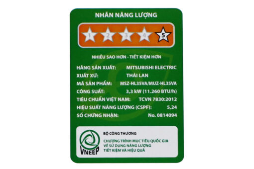 Điều hòa Mitsubishi Electric Inverter 1.5 HP MSZ-HL35VA