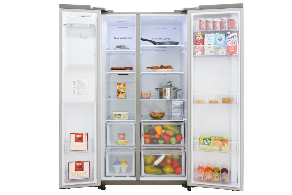 Tủ lạnh Samsung Inverter 617 lít RS64R5101SL/SV