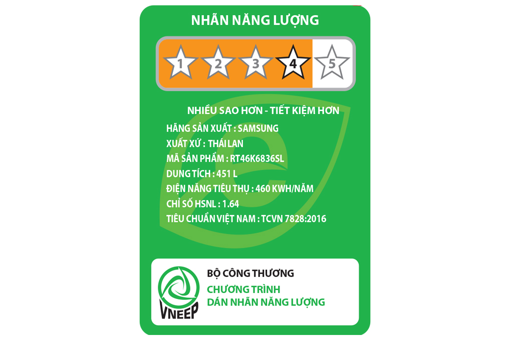 Tủ lạnh Samsung Inverter 451 lít RT46K6836SL/SV
