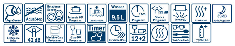 Máy rửa bát BOSCH SMI68MS02E