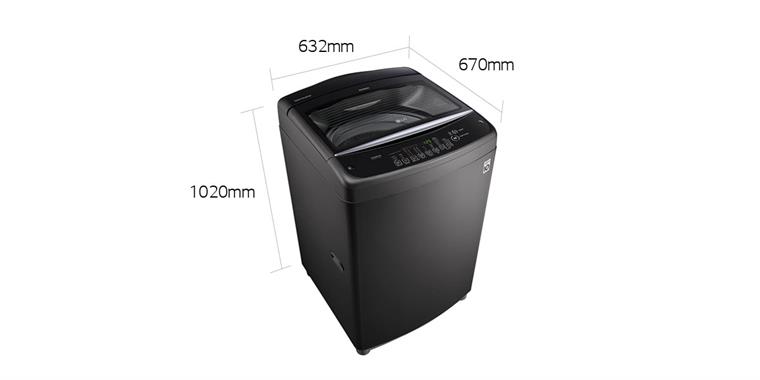 Máy giặt LG Inverter 15.5 Kg T2555VSAB