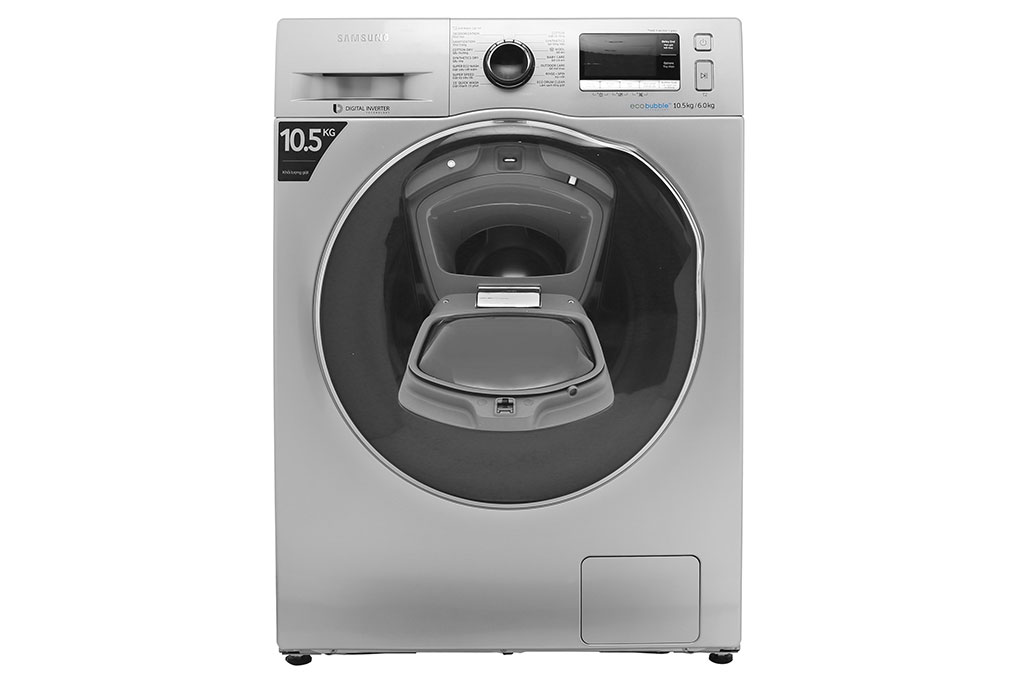 Máy giặt sấy Samsung Inverter 10.5 kg WD10K6410OS/SV