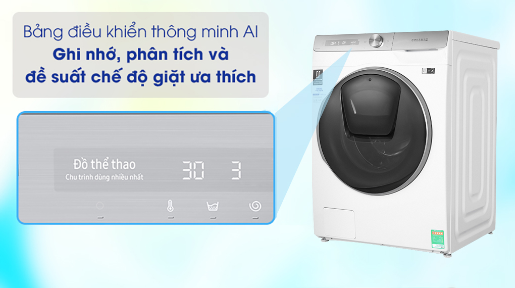 Máy giặt Samsung Inverter 9 Kg WW90TP54DSH/SV
