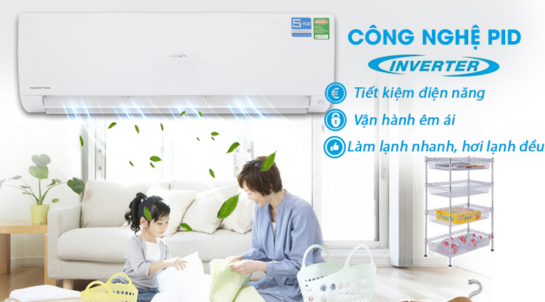 Máy lạnh Aqua Inverter 2 HP AQA-KCRV18F