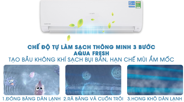 Máy lạnh Aqua Inverter 2 HP AQA-KCRV18F