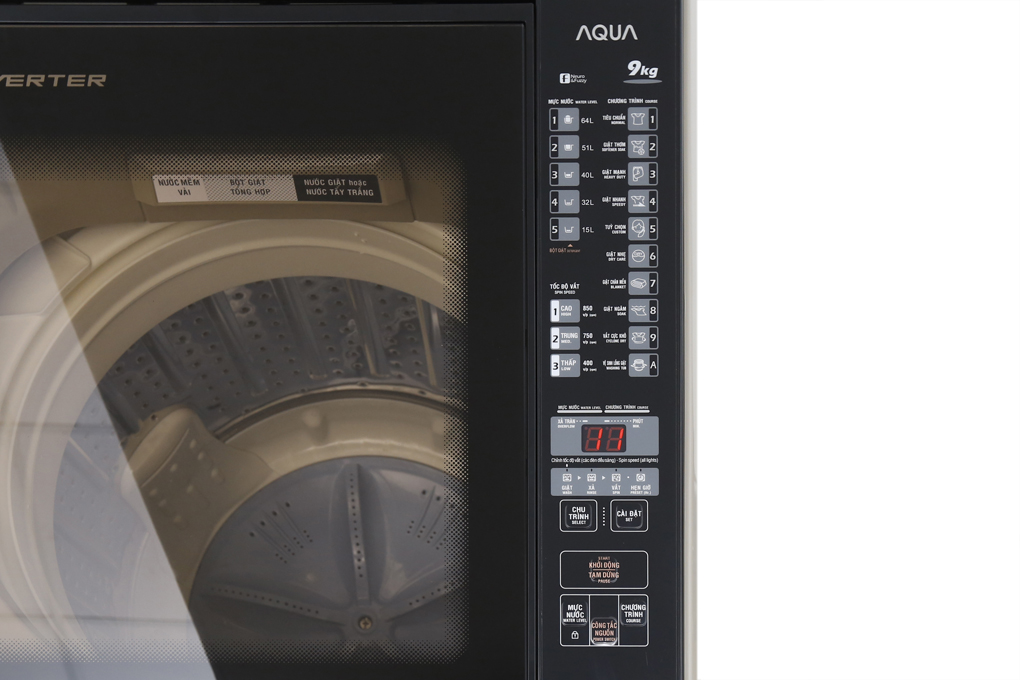Máy giặt Aqua Inverter 9 kg AQW-D900BT N
