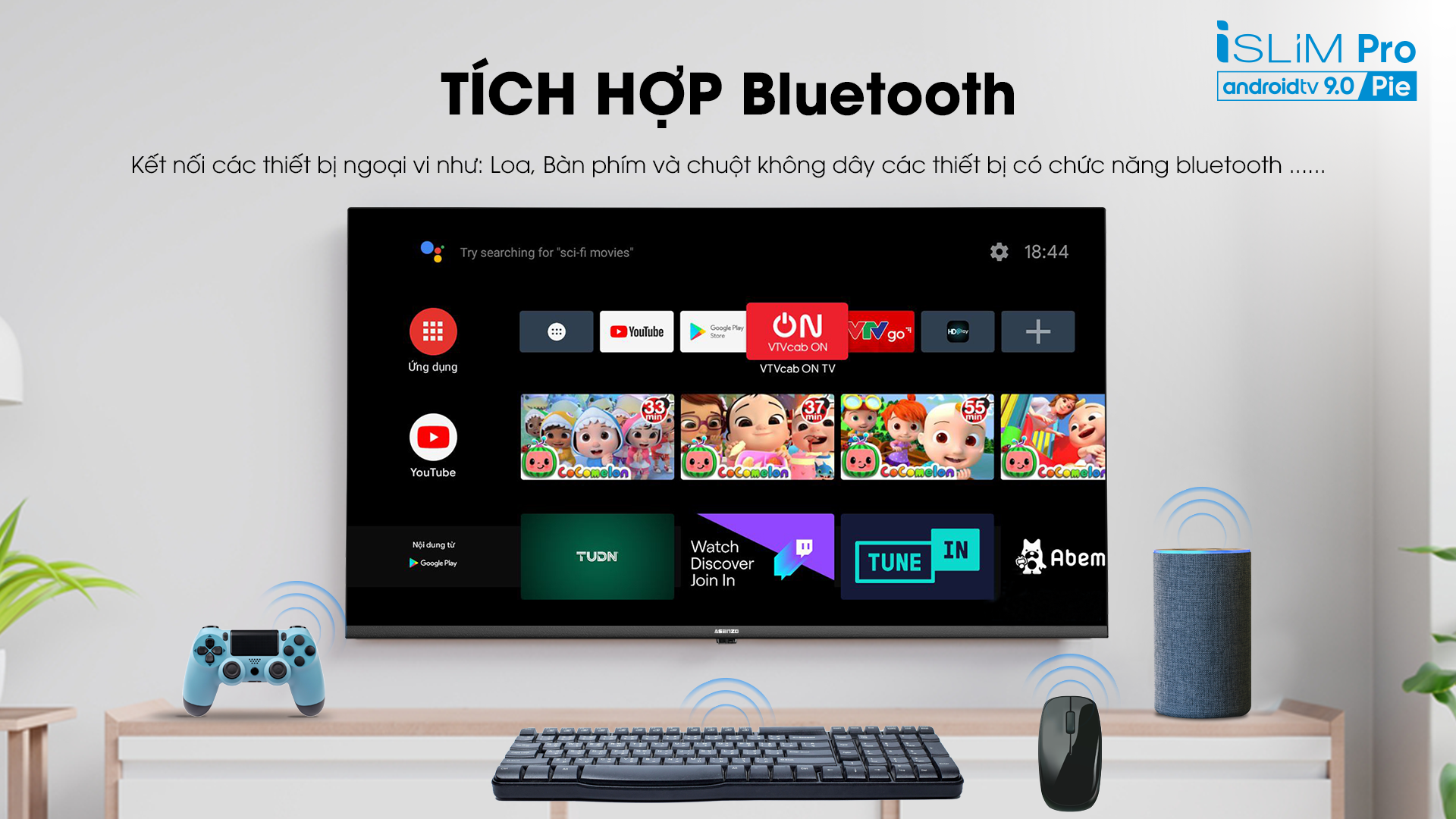Smart Tivi Asanzo iSlim Pro 43 Inch Model 43S51