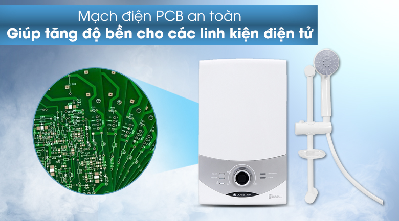 Máy nước nóng trực tiếp Ariston 4500W Aures SM45PE SBS VN