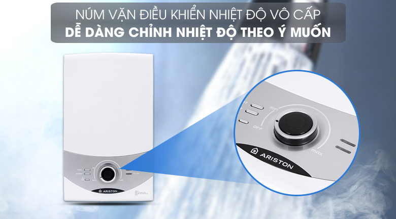 Máy nước nóng trực tiếp Ariston 4500W Aures SM45PE SBS VN