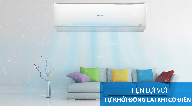 Máy lạnh 2 chiều Casper Inverter 1.5 HP GH-12TL32
